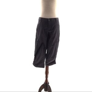 Nwt Woolrich Hiking Women Gray Capri Pants